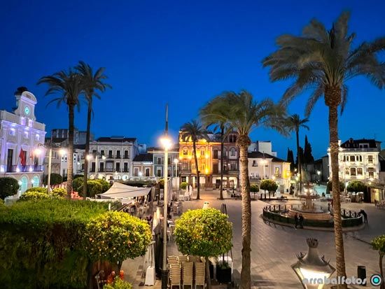 Plaza de España en Mérida